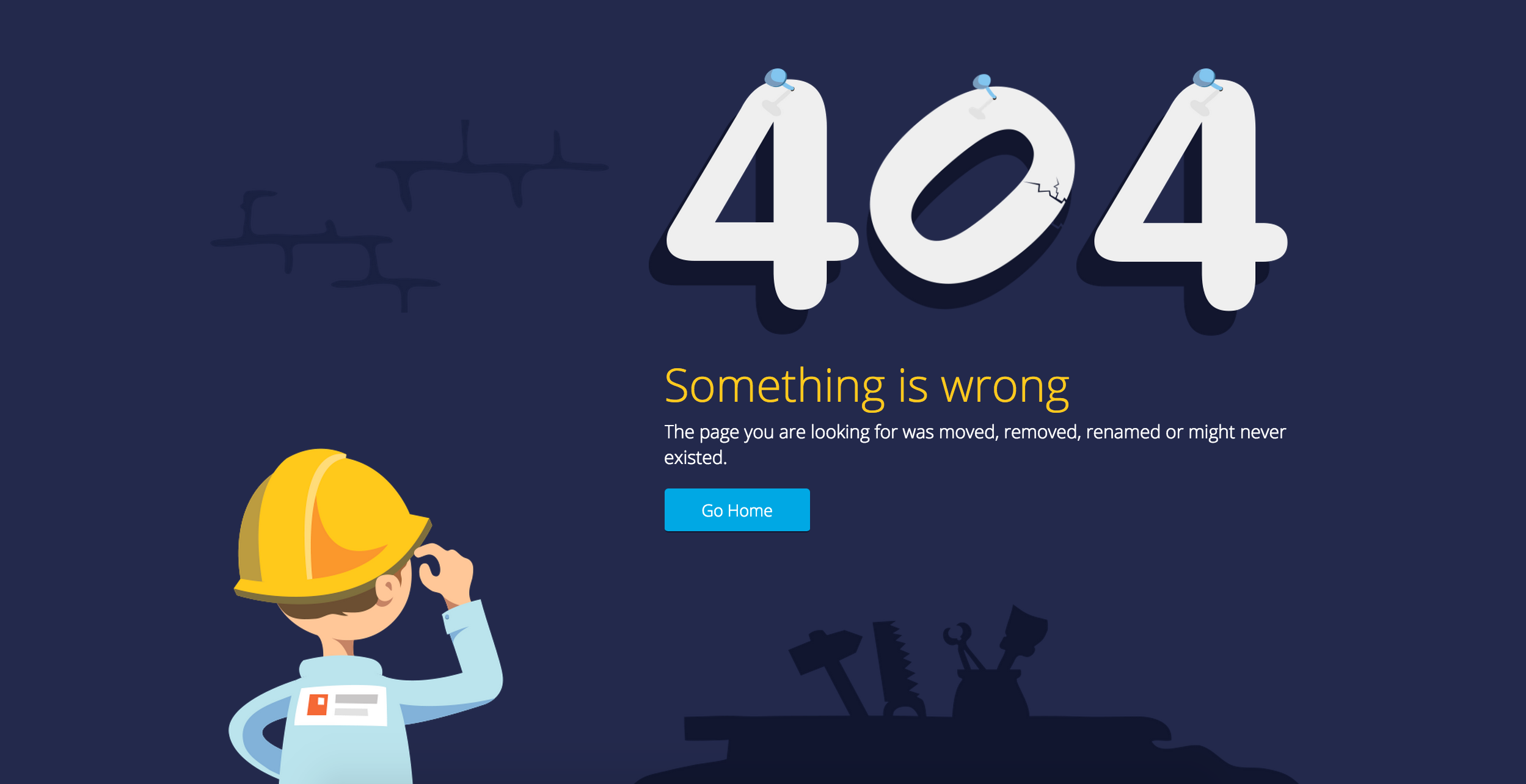طراحی صفحه  ارور 404